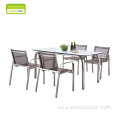 Conjunto de mesa de comedor Teslin Teslin Silla Teslin